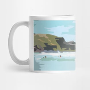 Blue Breaks Mug